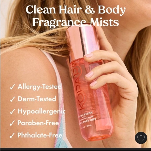 Kopari Malibu Peach Jasmine & White Peach Mist New - Picture 3 of 3